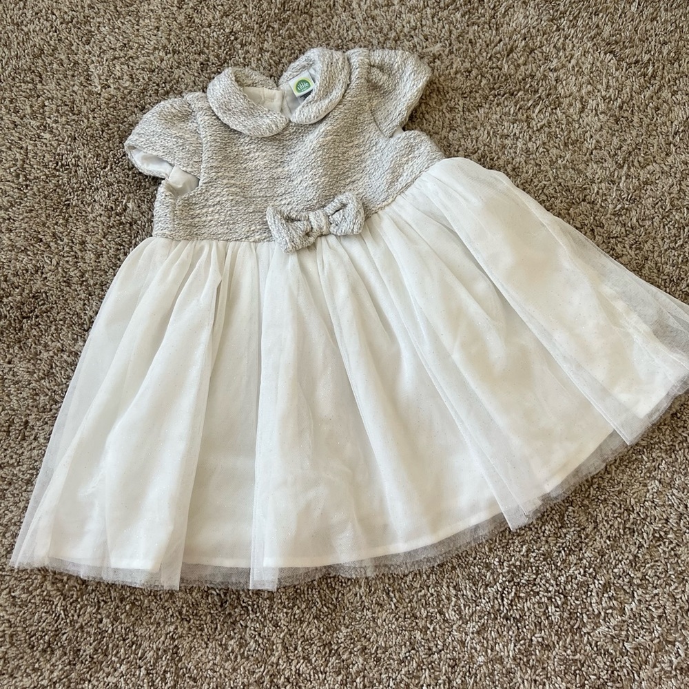Nordstrom Little Me Dress for Baby Girl Size 12 Months NWOT